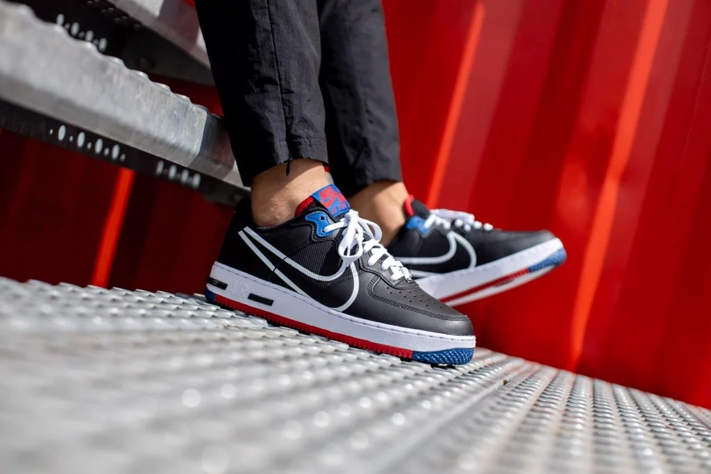 Giày Nike Air Force 1 Low White React CT1020-001 - Ảnh 4