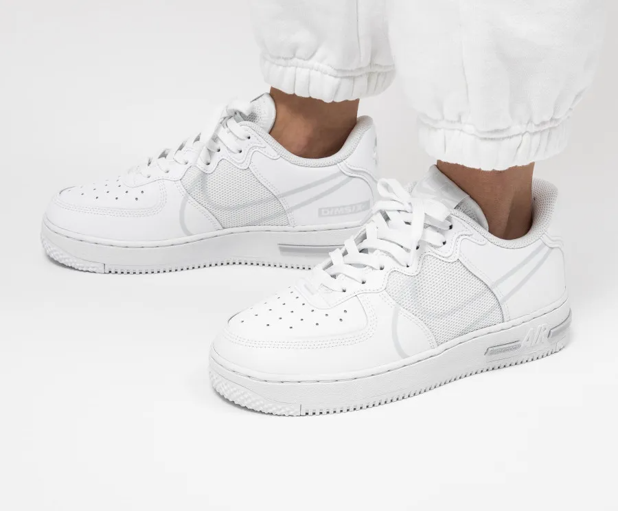 Giày Nike Air Force 1 React SU GS 'White' CT5117-101 - Ảnh 3