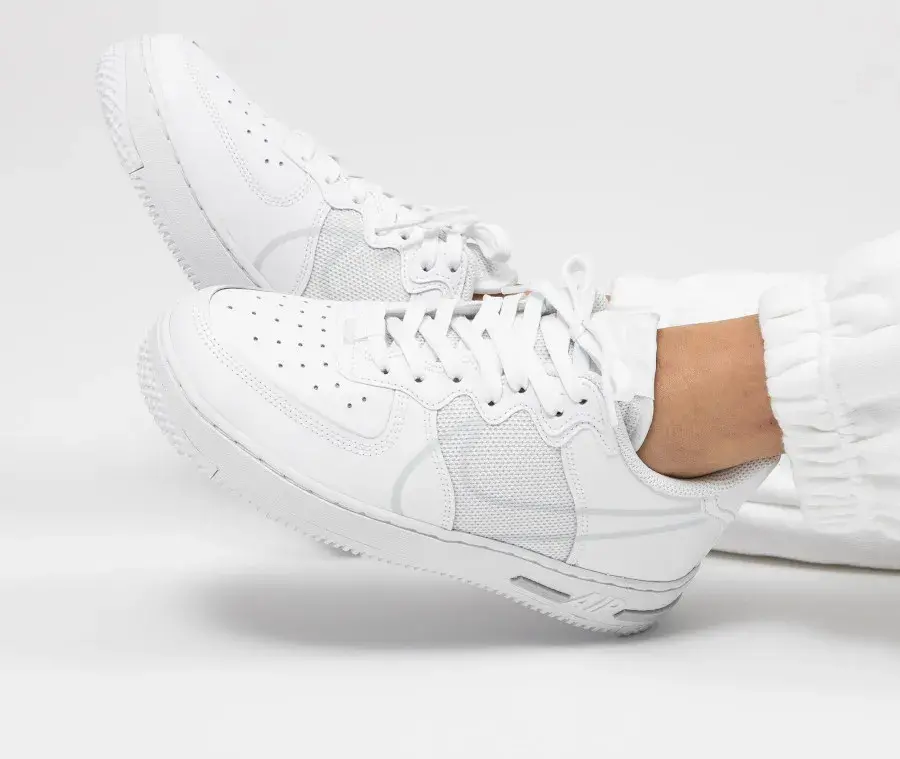 Alternative view of Giày Nike Air Force 1 React SU GS 'White' CT5117-101