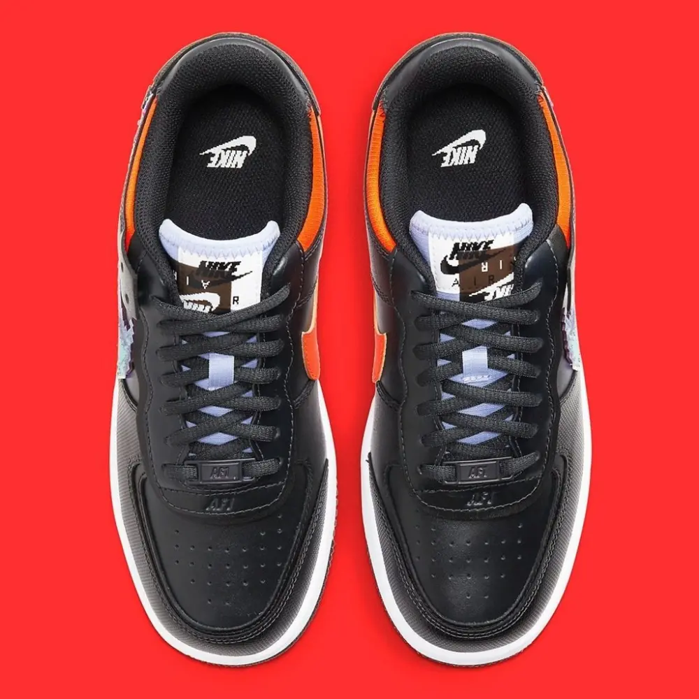 Giày Nike Wmns Air Force 1 Shadow SE 'Pixel Swoosh Off Noir' - Ảnh 5