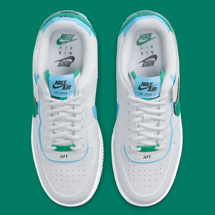 Giày Nike Air Force 1 'White Obsidian Blue' CI0919-004 - Ảnh 8