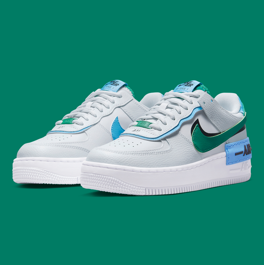 Giày Nike Air Force 1 'White Obsidian Blue' CI0919-004 - Ảnh 6