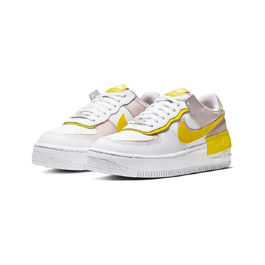 Giày Nike Air Force 1 Low 'White Barely Rose Speed Yellow' CJ1641-102 - Ảnh 4