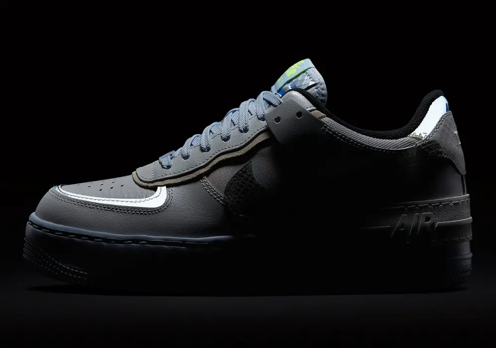 Giày Nike Wmns Air Force 1 Shadow 'Snakeskin' CV3027-001 - Ảnh 4