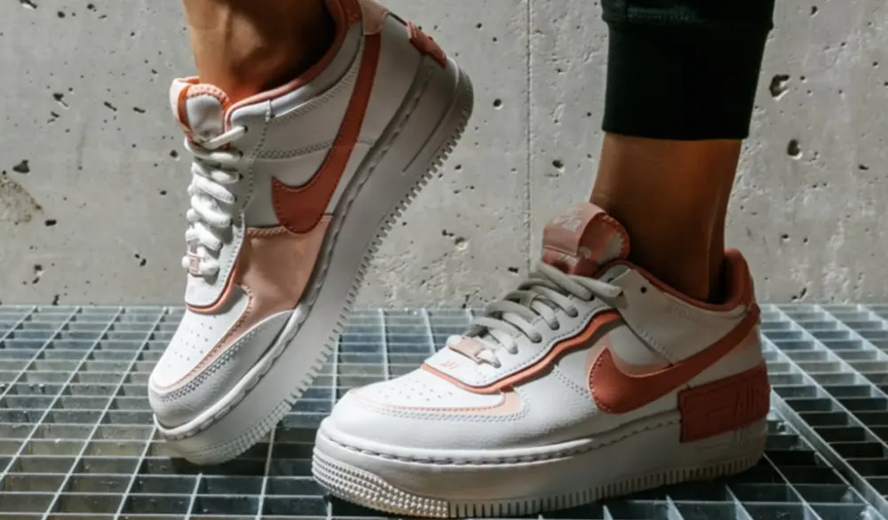 Giày Nike Wmns Air Force 1 Shadow 'Washed Coral' CJ1641-101 - Ảnh 3