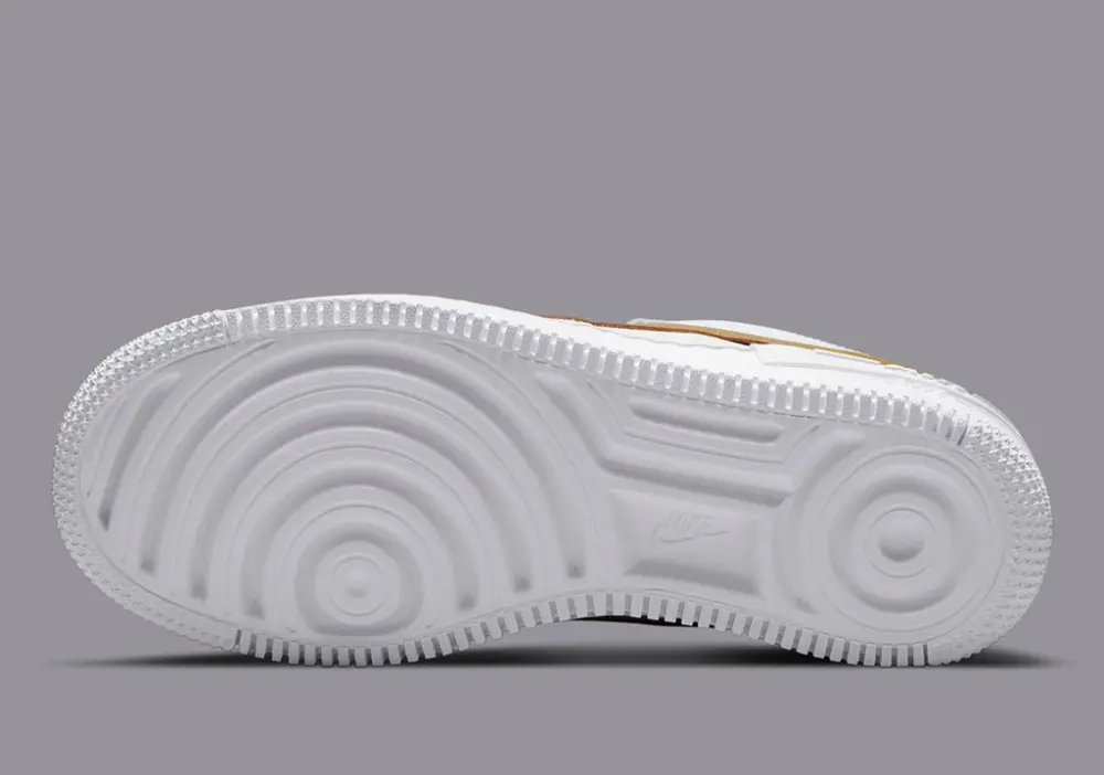 Giày Nike Wmns Air Force 1 Shadow 'White Metallic Gold' DM3064-100 - Ảnh 6
