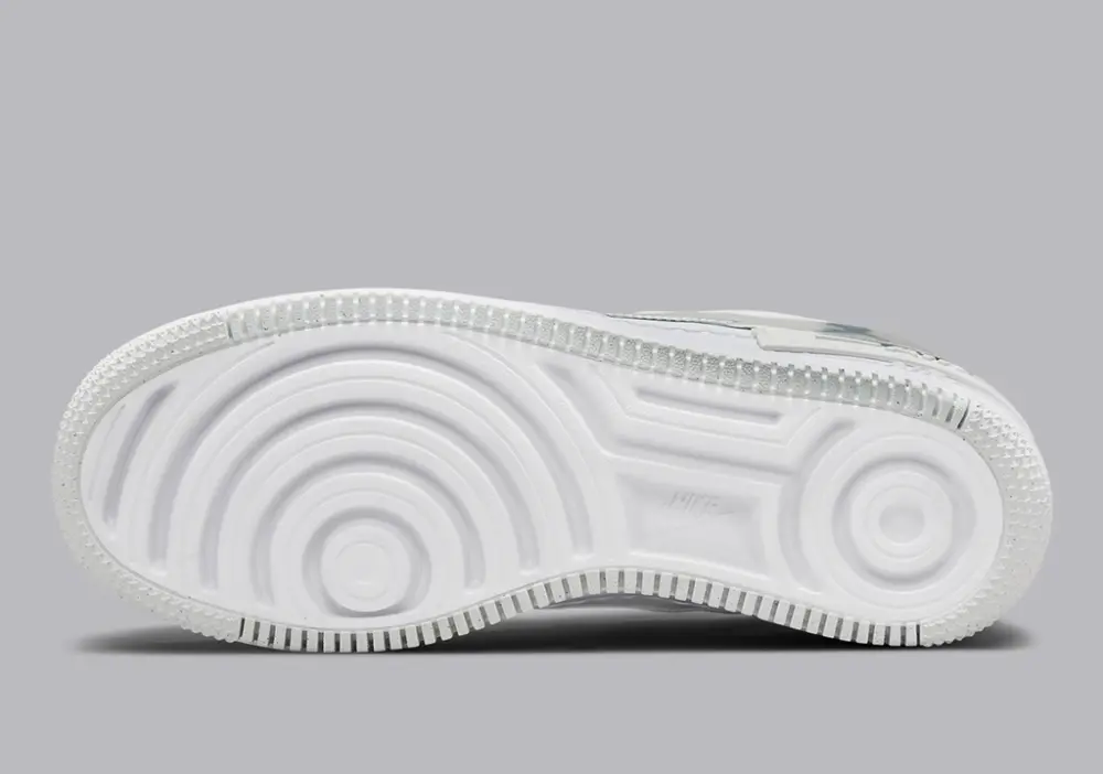 Giày Nike Air Force 1 Shadow White Grey DQ0837-100 - Ảnh 7