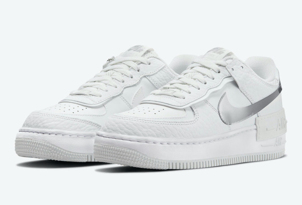 Giày Nike Air Force 1 Shadow White Grey DQ0837-100 - Ảnh 4