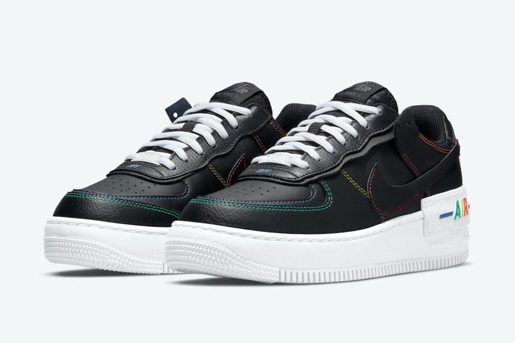 Giày Nike Air Force 1 Shadow “Multi Stitch” DJ5998-001 - Ảnh 3