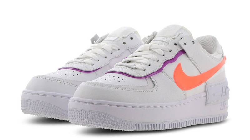 Giày Nike Air Force 1 Shadow Summit White Bright Mango DH3859-100 - Ảnh 2