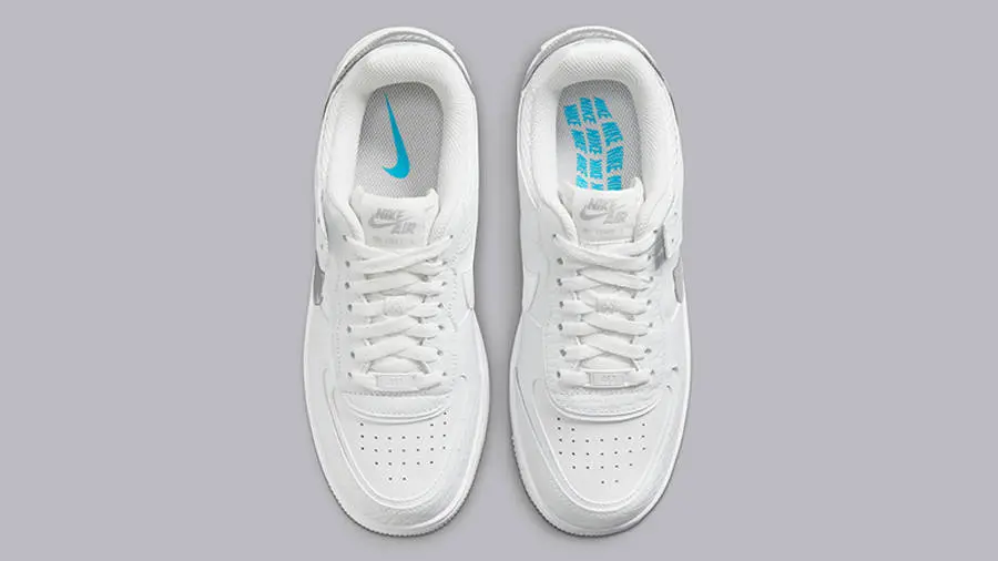 Giày Nike Air Force 1 Shadow White Grey DQ0837-100 - Ảnh 5