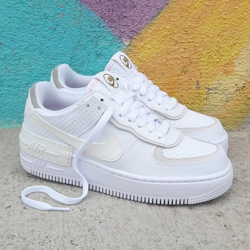 Giày Nike Wmns Air Force 1 Shadow 'White Atomic Pink' CZ8107-100 - Ảnh 3