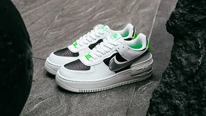 Alternative view of Giày Nike Air Force 1 Shadow 'Metallic Silver' DN8006-100