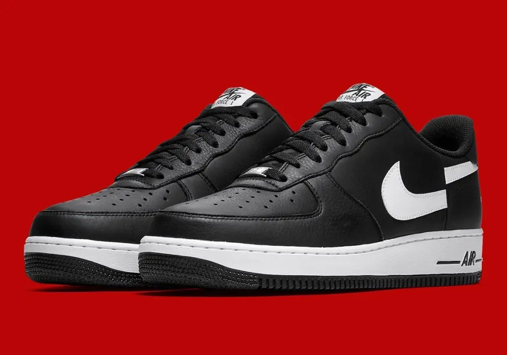 Giày Nike Air Force 1 Low Supreme x Comme des Garcons (2018) AR7623-001 - Ảnh 3