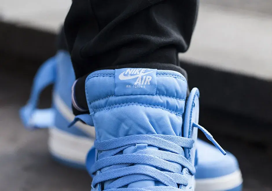 Giày Nike Air Force 1 Hi Retro QS 'University Blue' 743546-400 - Ảnh 3