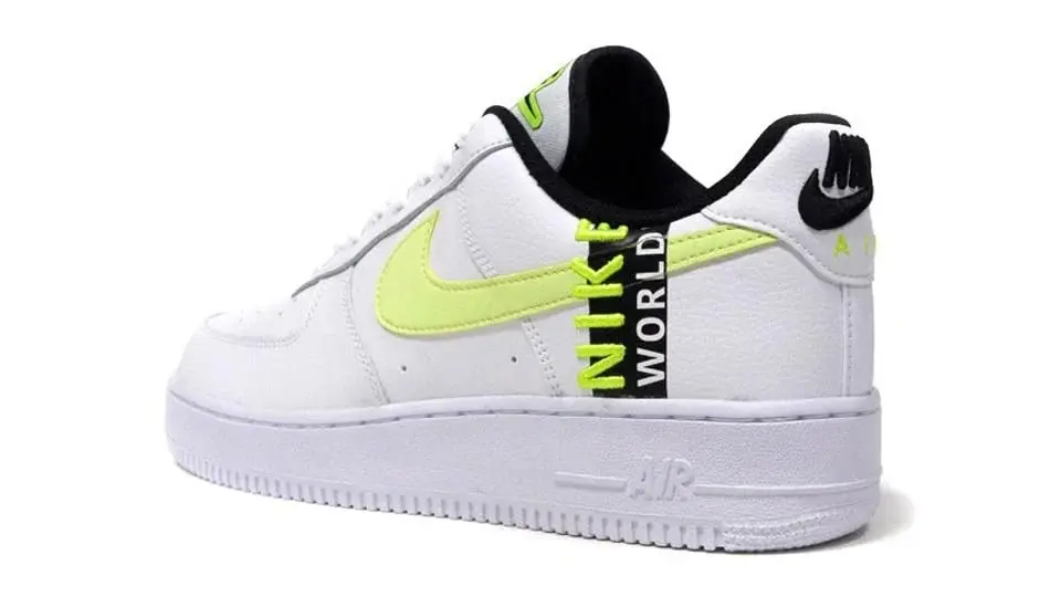 Giày Nike Air Force 1 Low Worldwide White Volt CK6924-101 - Ảnh 5