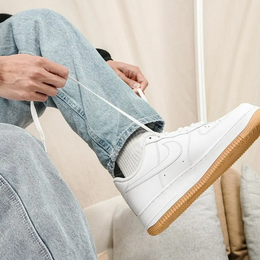 Giày Nike Air Force 1 07 'White Gum Light Brown' DJ2739-100 - Ảnh 3