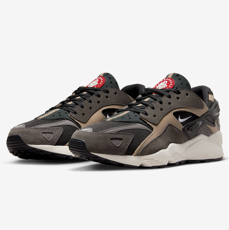 Giày Nike Air Huarache 'Black Medium Ash' DZ3306-003 - Ảnh 3