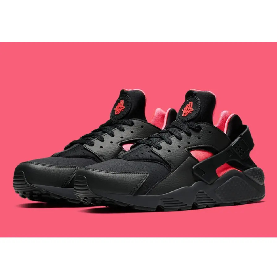 Alternative view of Giày Nike Air Huarache ‘Coral Black’ 318429-055