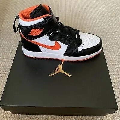Giày Nike Air Jordan 1 High FlyEase GS 'Turf Orange' CT4897-008 - Ảnh 4