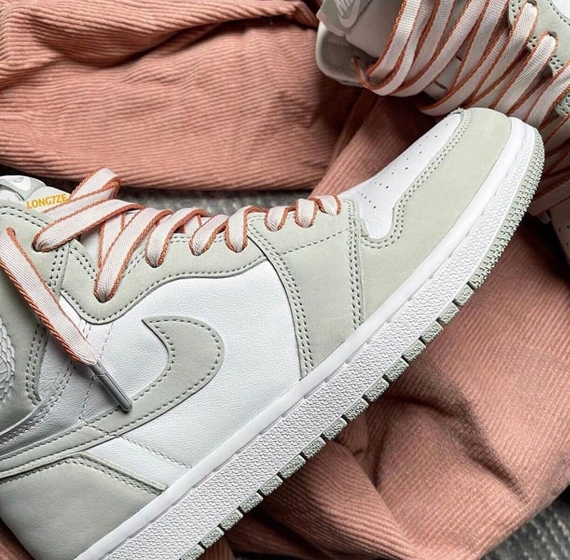 Giày Nike Wmns Air Jordan 1 Retro High OG 'Seafoam' CD0461-002 - Ảnh 5