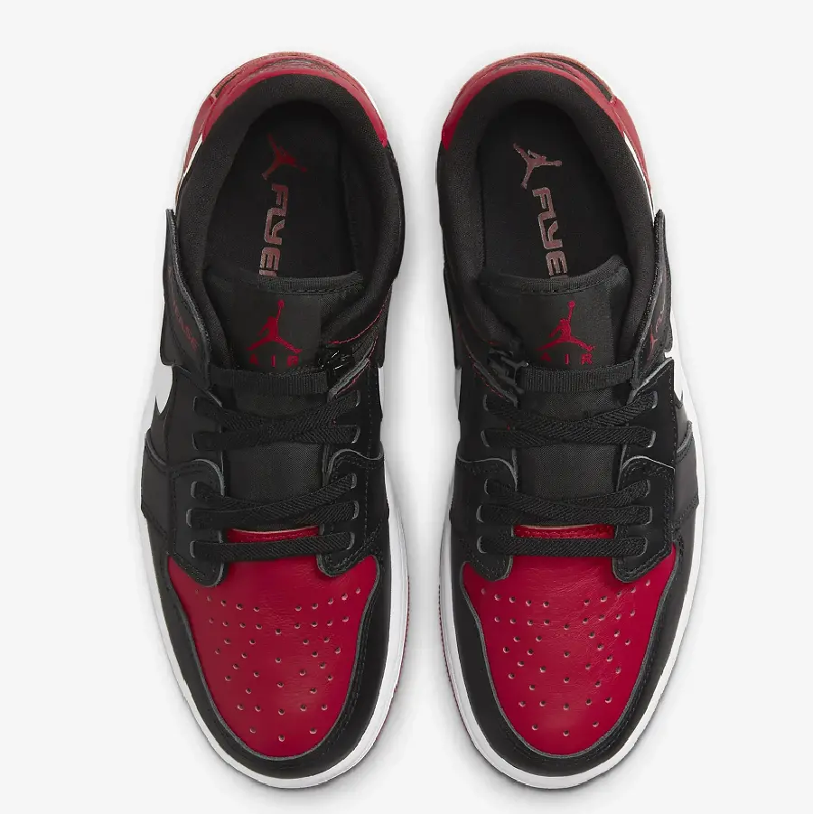 Giày Nike Air Jordan 1 Low FlyEase 'Black White Gym Red' DM1206-066 - Ảnh 7