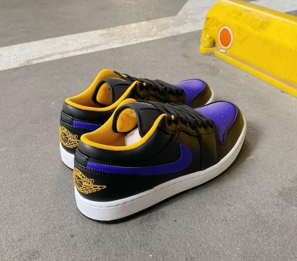 Giày Nike Air Jordan 1 Low 'Dark Concord' 553558-075 - Ảnh 3