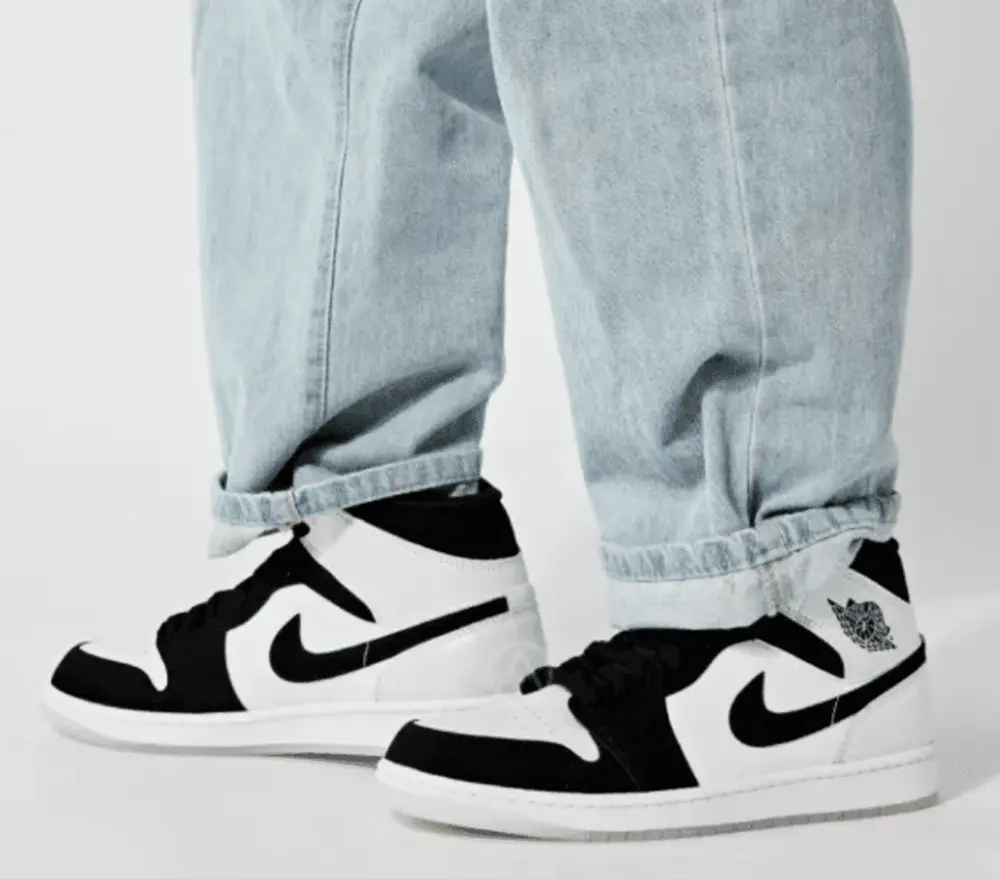 Giày Nike Air Jordan 1 Mid 'Diamond Shorts' DH6933-100 - Ảnh 6