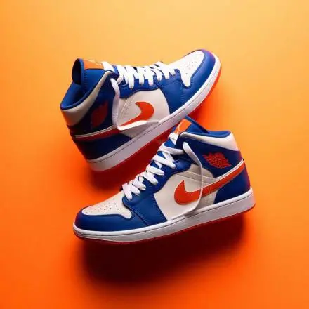 Giày Nike Air Jordan 1 Mid 'Knicks' FD1029-400 - Ảnh 4