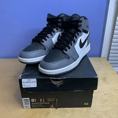 Giày Nike Air Jordan 1 High BG 'Cool Grey' 705300-024 - Ảnh 5