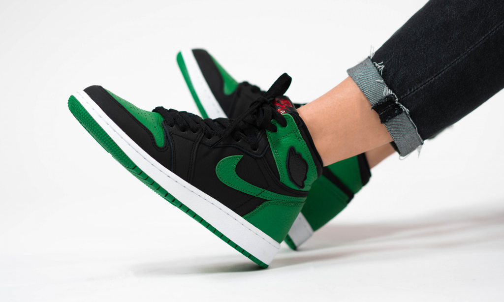 Giày Nike Air Jordan 1 Retro High OG GS 'Pine Green 2.0' 575441-030 - Ảnh 4