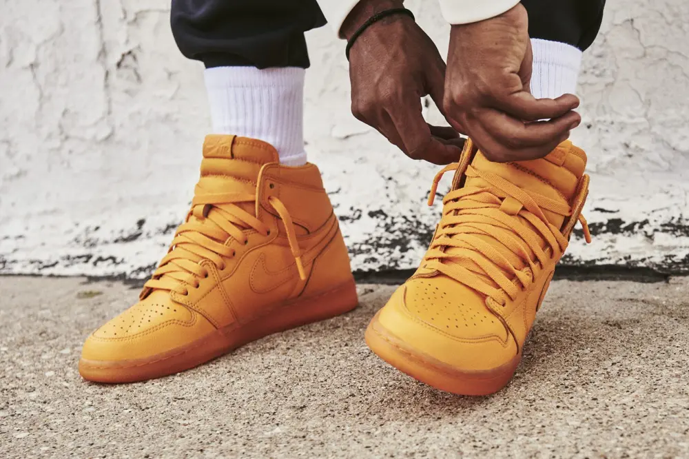 Giày Nike Jordan 1 Retro High Gatorade 'Orange Peel' AJ6000-880 - Ảnh 4
