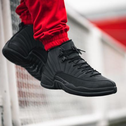 Giày Nike Air Jordan 12 Retro Winterized 'Triple Black' BQ6851-001 - Ảnh 6