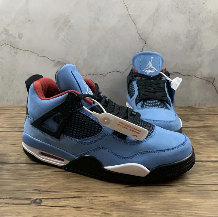 Giày Nike Travis Scott x Air Jordan 4 Retro 'Cactus Jack' 308497-406 - Ảnh 5