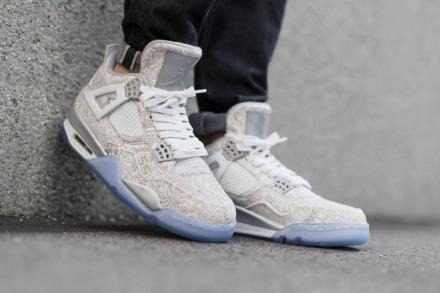 Giày Nike Air Jordan 4 Retro 'Laser' 705333-105 - Ảnh 3