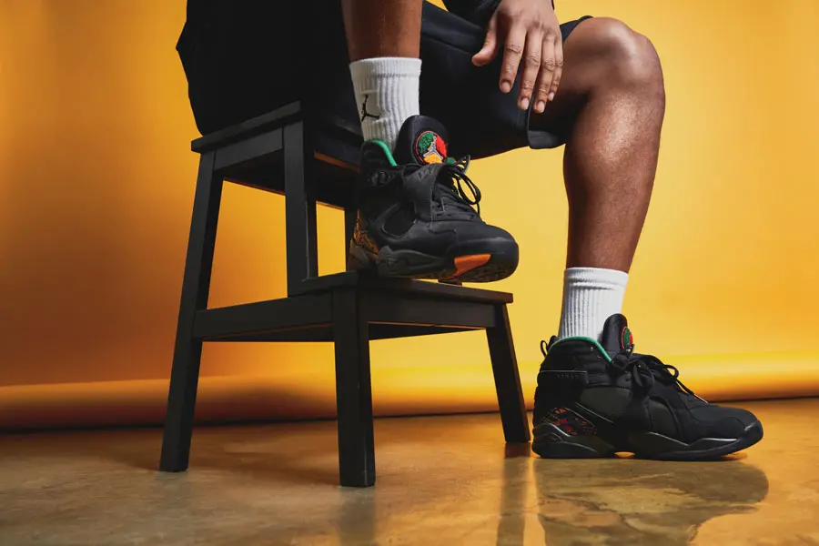 Giày Nike Air Jordan 8 Retro 'Tinker Air Raid' 305381-004 - Ảnh 5