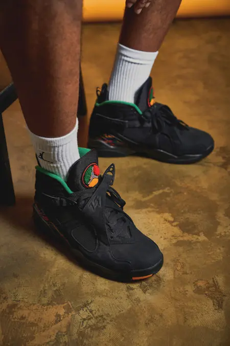 Giày Nike Air Jordan 8 Retro 'Tinker Air Raid' 305381-004 - Ảnh 3