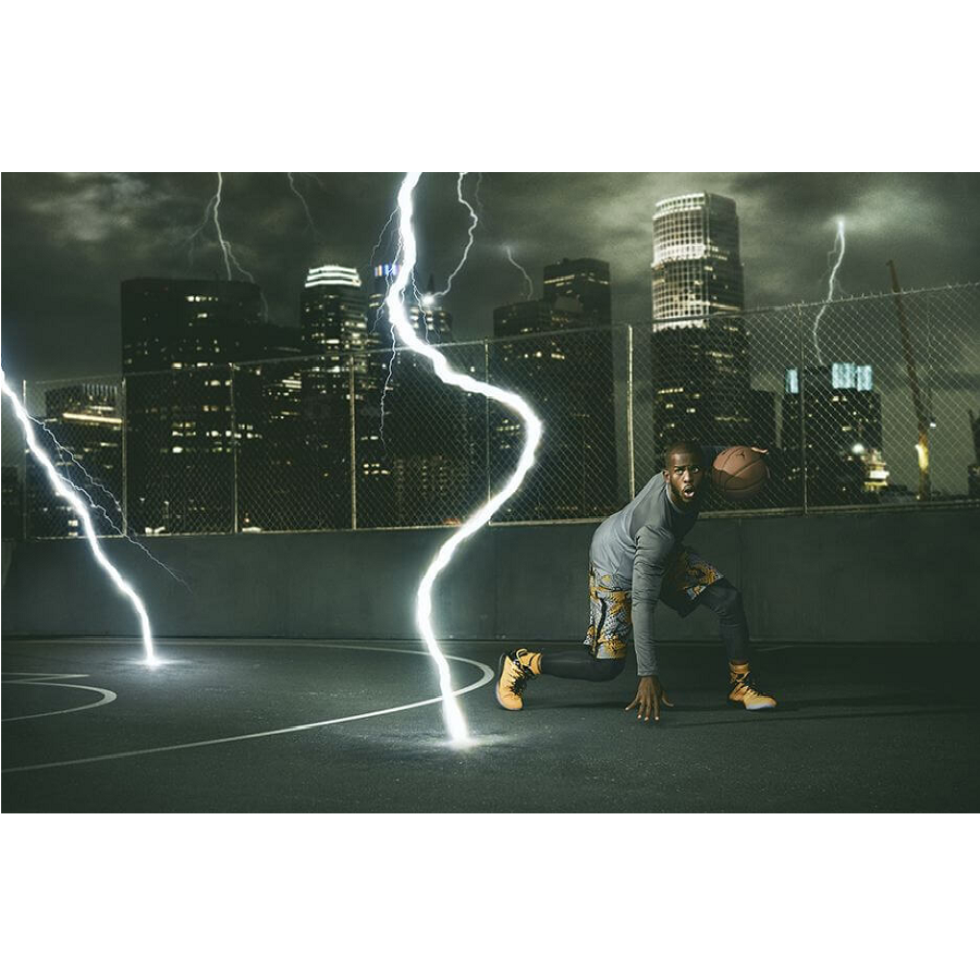 Giày Nike Air Jordan CP3.IX 'Yellow Dragon' 810868-012 - Ảnh 3