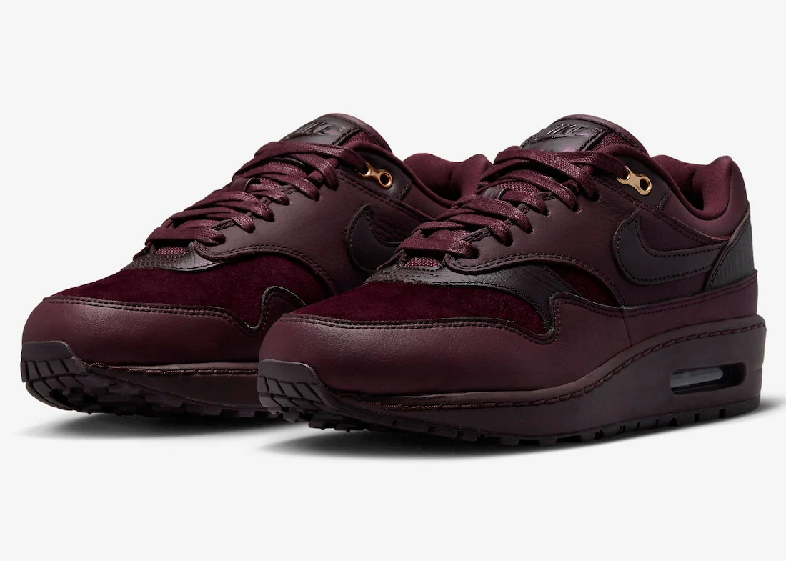 Giày Nike Air Max 1 'Burgundy Crush' DV3888-600 - Ảnh 7