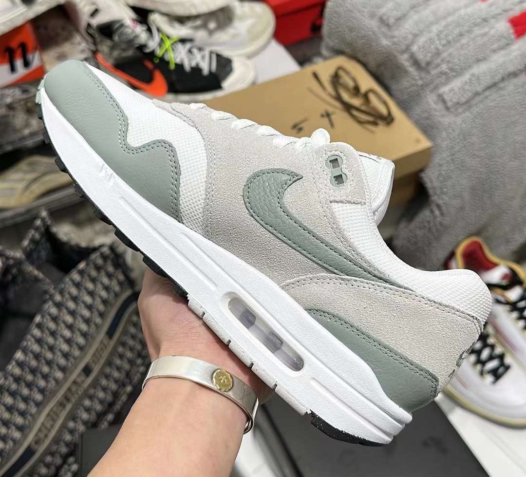 Giày Nike Air Max 1 'White Mica Green' DZ4549-100 - Ảnh 5