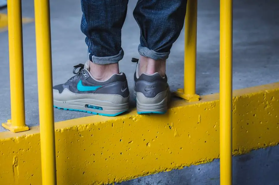 Giày Nike Air Max 1 PRM Ridgerock Turbo Green Khaki 875844-200 - Ảnh 3