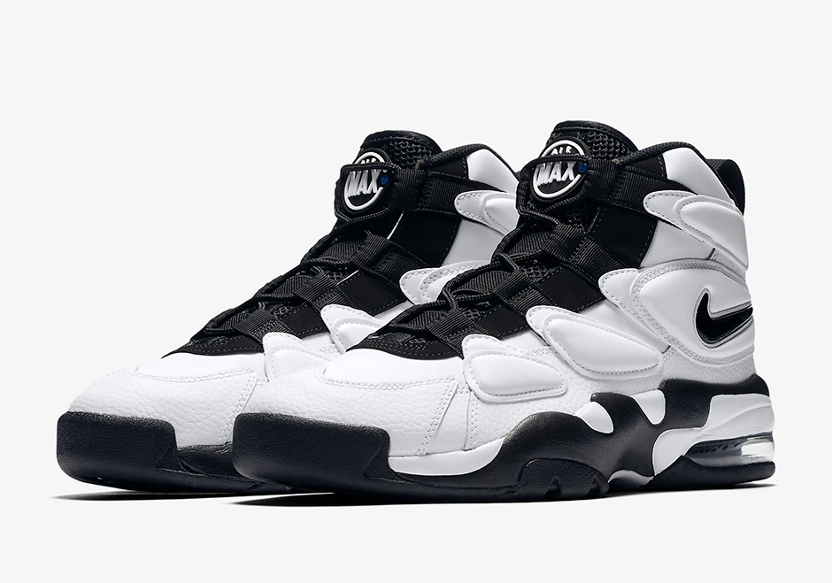 Giày Nike Air Max2 Uptempo 'White Black' 922934-102 - Ảnh 9