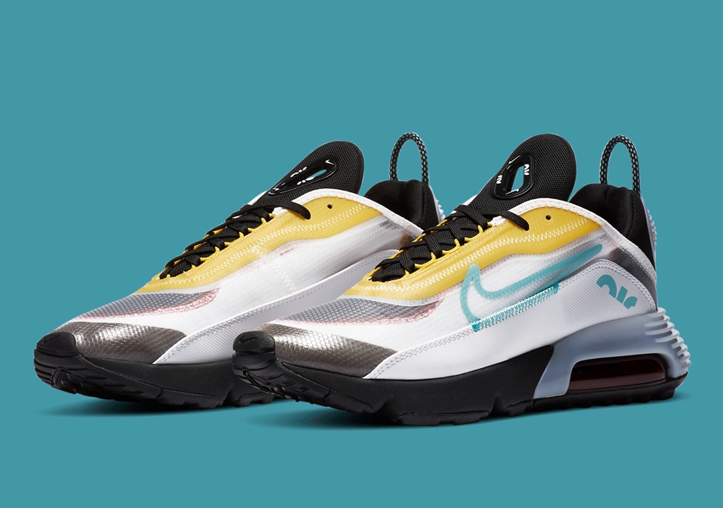 Giày Nike Air Max 2090 'Speed Yellow Aqua' CT1091-100 - Ảnh 3