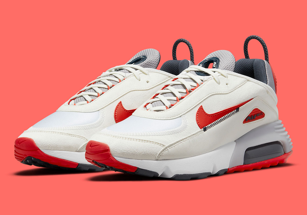 Giày Nike Air Max 2090 'White Red' DH7708-100 - Ảnh 2