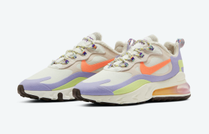 Alternative view of Giày Nike Air Max 270 React 'Sail Orange Frost' DC3276-101