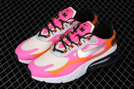 Giày Nike Air Max 270 React ‘White Orange Pink’ CT1834-100 - Ảnh 5