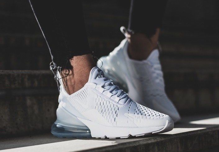 Giày Nike Air Max 270 “Triple White” AT7467-996 - Ảnh 3