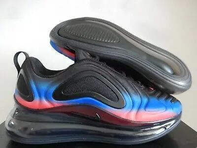 Alternative view of Giày Nike Air Max 720 'Black Racer Blue Crimson' AO2924-017