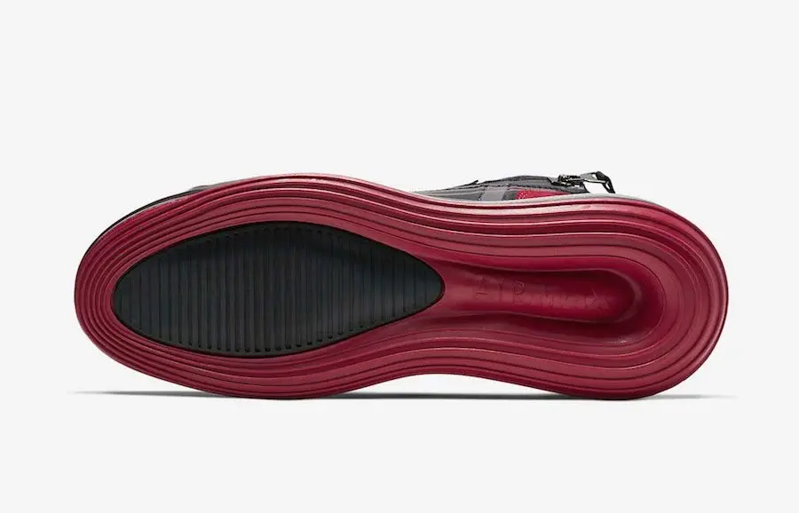Giày Nike Air Max 720 Saturn 'Black Team Red' AO2110-004 - Ảnh 5