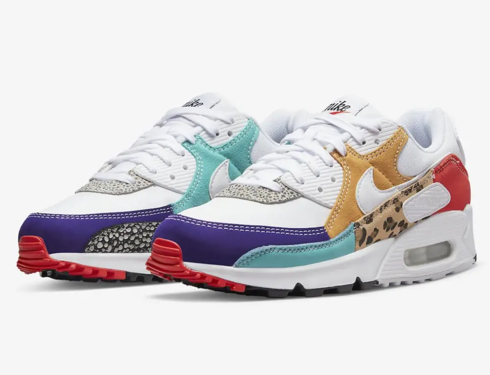 Alternative view of Giày Nike Air Max 90 SE 'Animal White' DH5075-100
